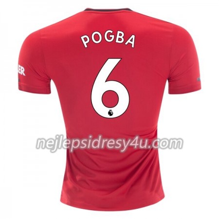 Fotbalový Dres Manchester United Paul Pogba 6 Domácí 2019/20